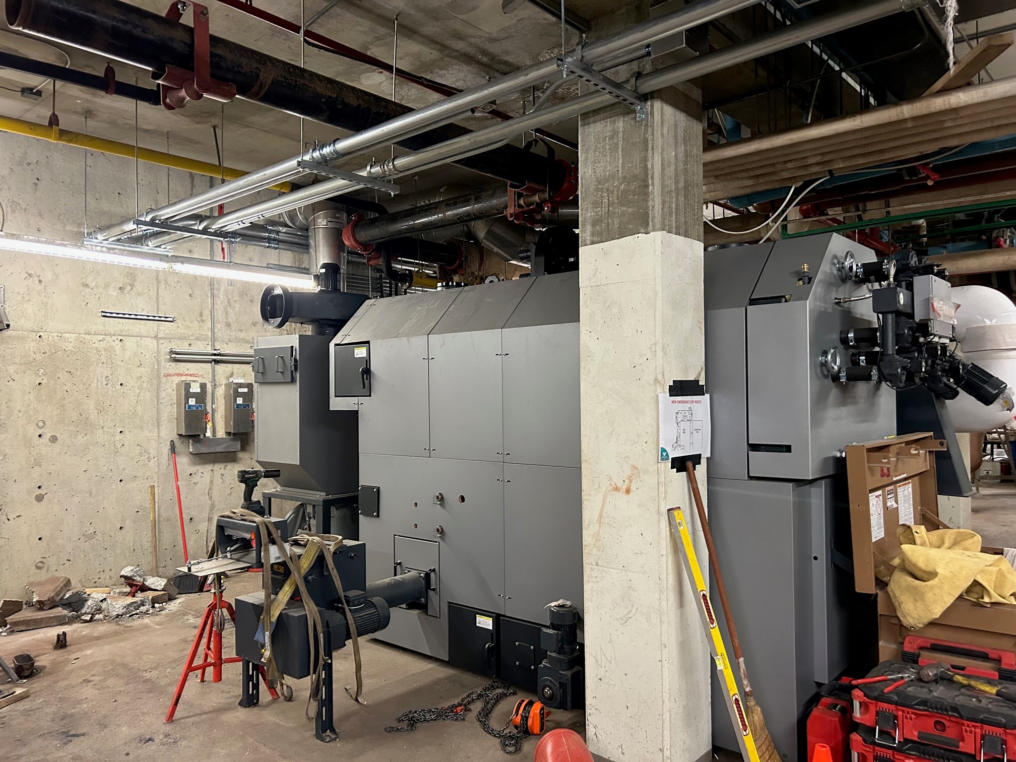 Commonwealth Pool Biomass | MGM Mechanical